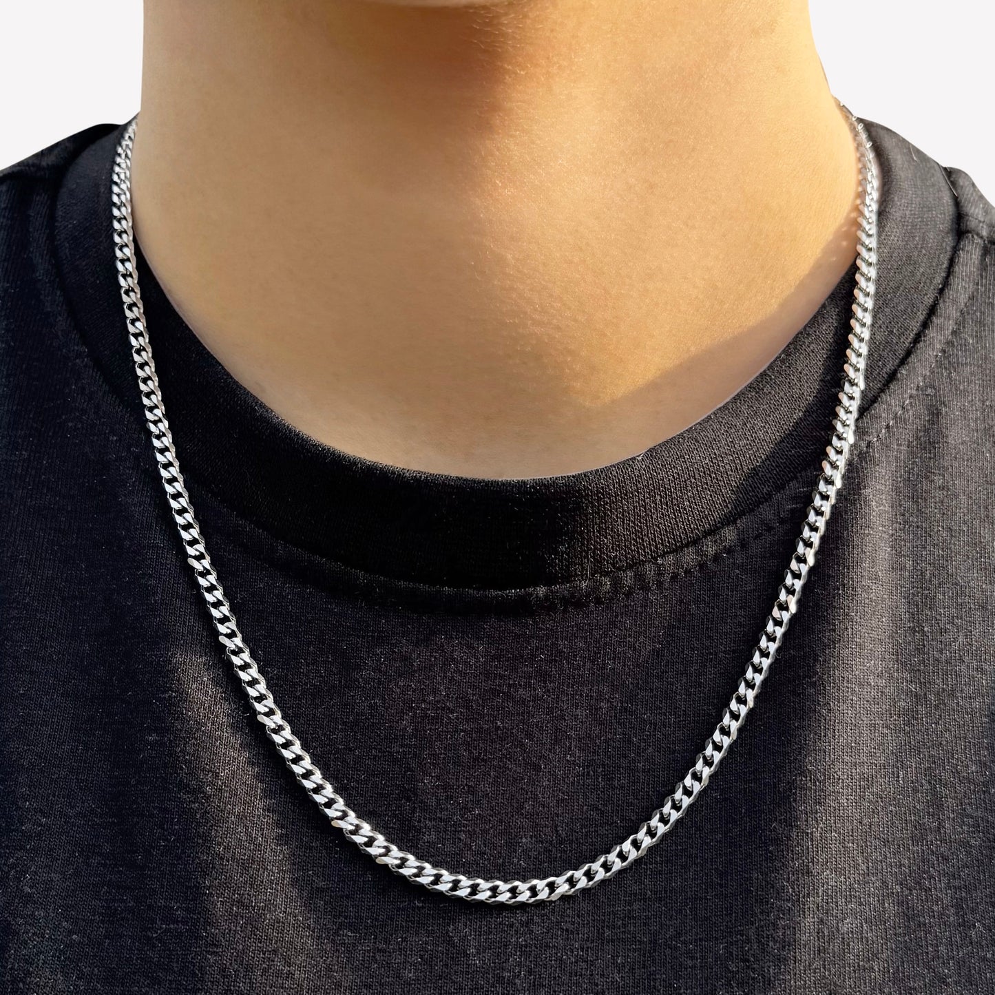 Stainless Steel Curb Chain 20"