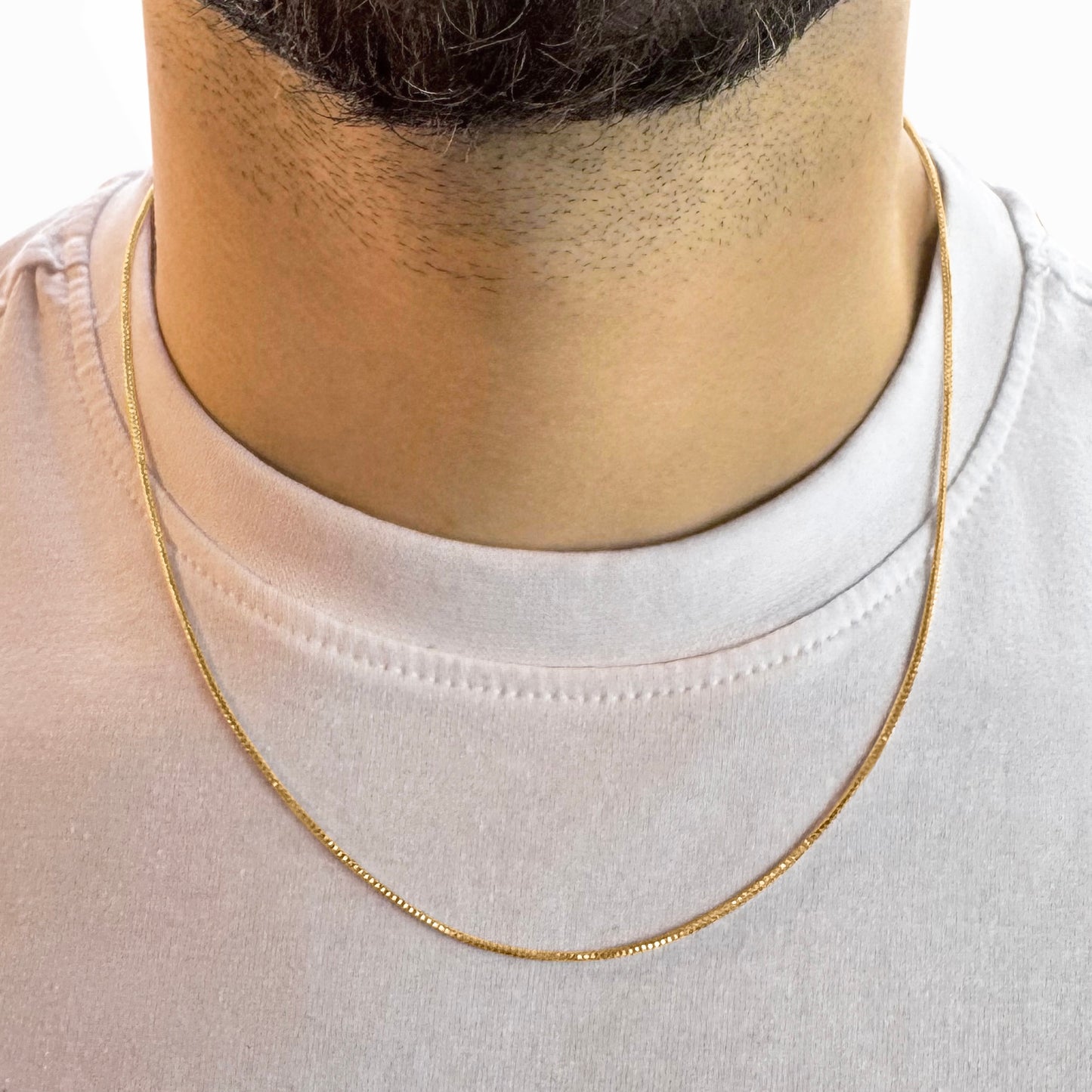 18k Gold-Plated Chain 18"