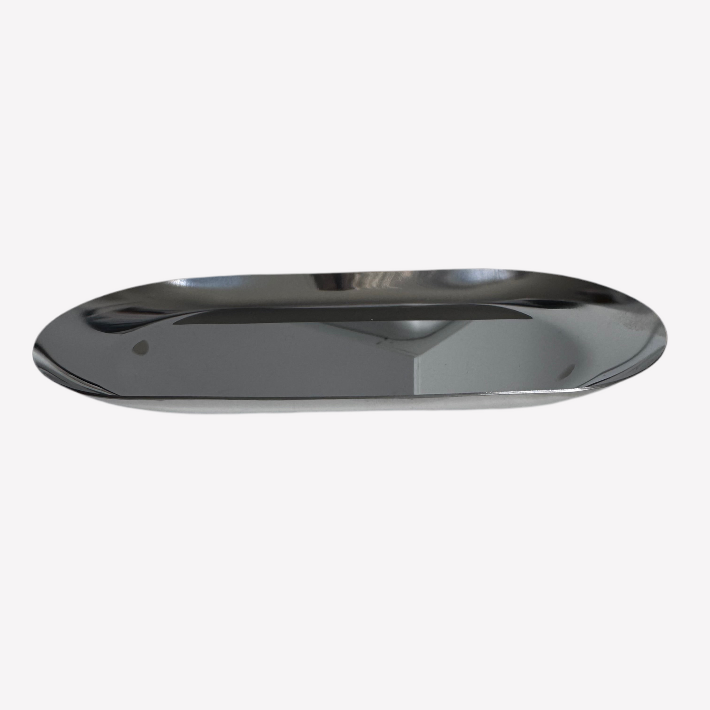 Oval Stainless Steel Jewellery Tray