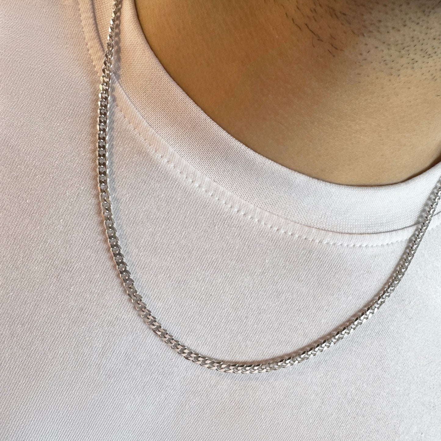 Stainless Steel Curb Chain 20"