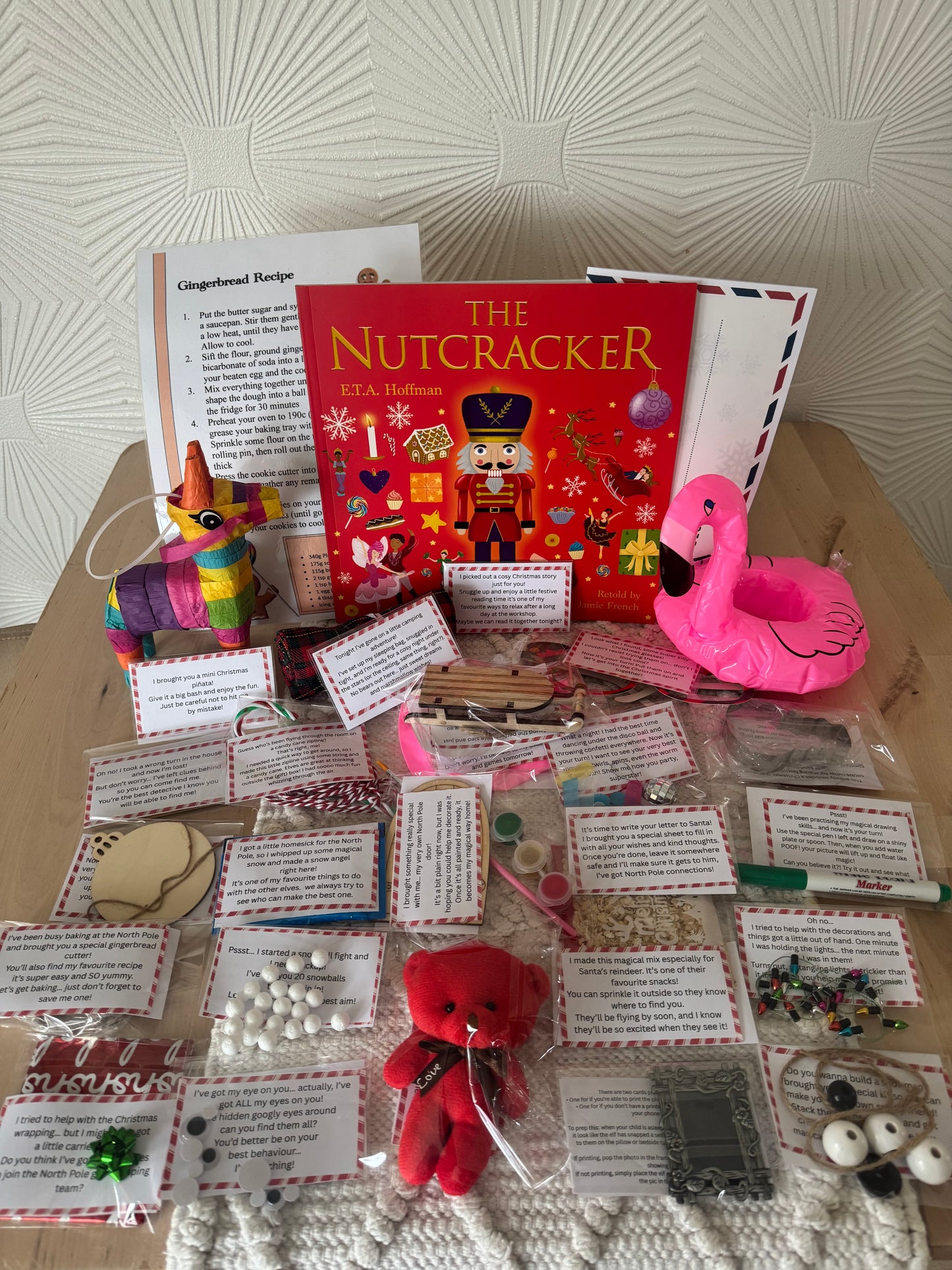Elf on the Shelf Props Box – 12 or 24 Days Elf Kit with Notes & Activities | Stress-Free Elf Ideas | Family Christmas Advent Fun
