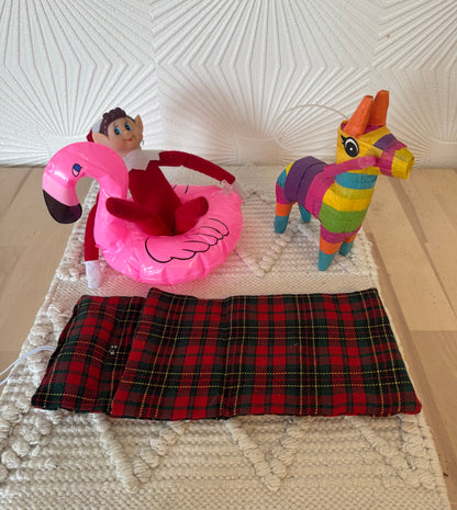 Elf on the Shelf Props Box – 12 or 24 Days Elf Kit with Notes & Activities | Stress-Free Elf Ideas | Family Christmas Advent Fun
