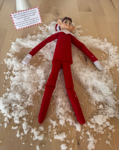 Elf on the Shelf Props Box – 12 or 24 Days Elf Kit with Notes & Activities | Stress-Free Elf Ideas | Family Christmas Advent Fun