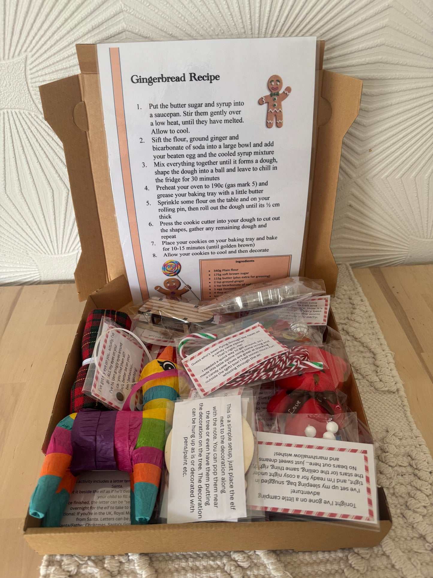 Elf on the Shelf Props Box – 12 or 24 Days Elf Kit with Notes & Activities | Stress-Free Elf Ideas | Family Christmas Advent Fun