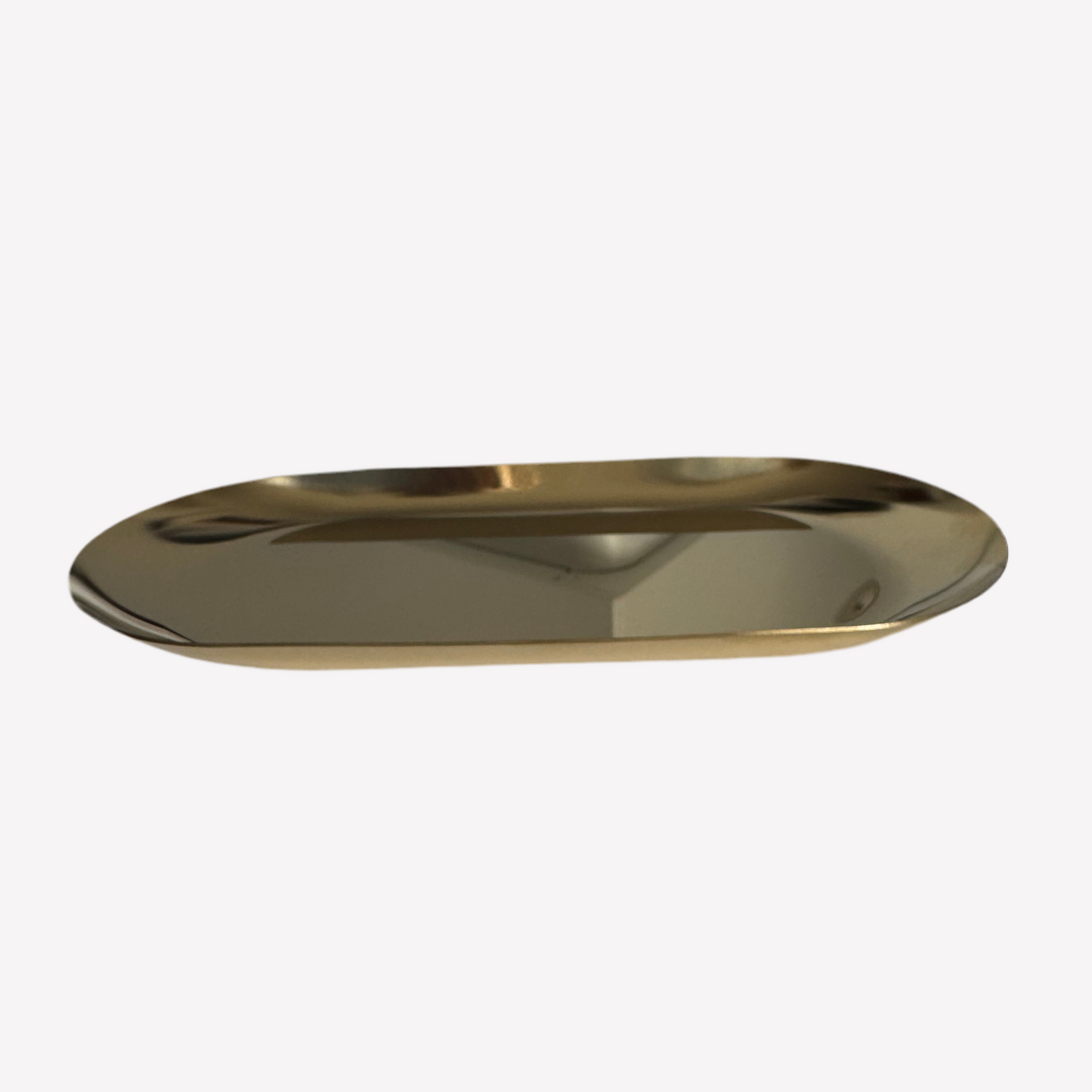 Oval Stainless Steel Jewellery Tray